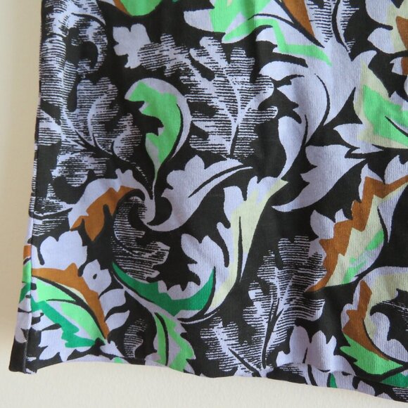 BALENCIAGA FW 2012 - 2013 Abstract Pop Art Cotton Tee T Shirt Lilac - Size XS - Picture 6 of 15